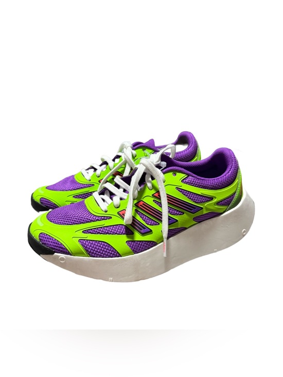 adidas Shoes - adidas Adizero Aruku Lace Up Women's 7.5 Green Purple Sneakers Athletic JP556 NW